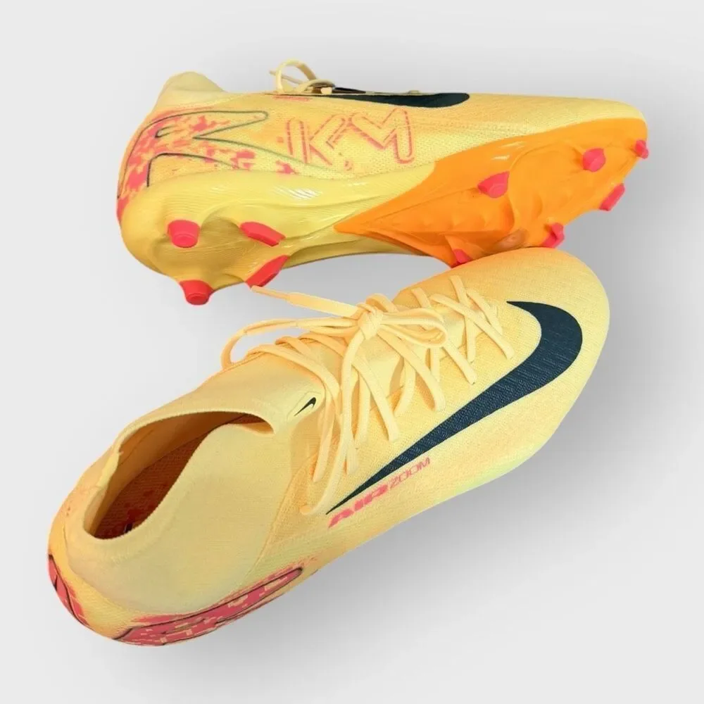 Nike Zoom Superfly 10 Academy Km Fg/Mg Kylian Mbappe Orange size 9.5 FQ8293-800